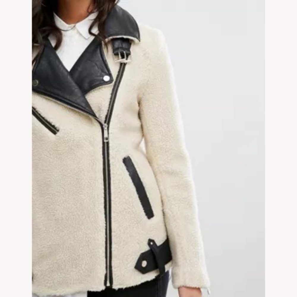 Effortlessly Chic Ultimate Borg Aviator Jacket In… - image 4